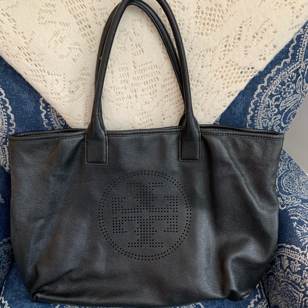 Large Tory Burch Leather Tote